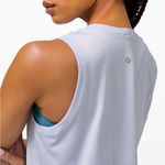 Lululemon  Swiftly Breathe Muscle Tank Serene Blue Size 10 Photo 2