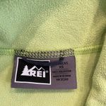 Women’s REI Fleece Full Zip Vest Lime Green Size XS Photo 2