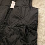 Socialite  Black Quilted Oversized Vest Small/Medium NWT Photo 3