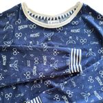 Harry Potter Women's Long Sleeve Sleep Top Sleepwear Wizarding World Blue Size M Photo 0