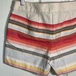 Tommy Hilfiger Sz 6 Shorts Striped Southwest Sunset Colors Photo 7