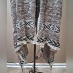 Carol Rose NWOT  Black and White Open Front Cardigan Photo 7