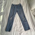 Tommy Hilfiger Vintage 90s  light wash distressed relaxed fit low rise jeans Photo 16