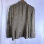 Rena Rowan for Saville Houndstooth Wool Blend Double Breasted Blazer Size 4 Photo 1