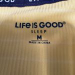 Life is Good Women’s Set of 2 Nightgowns Sleepshirts Yellow and Gray M NWT Photo 2