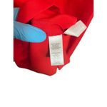 Loft Ann Taylor  Coral Sheath Ruffle Sleeve Midi Dress Sz 14 Career Church Modest Photo 6