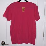 One Teaspoon NWT Pink Glo OT Organic Logo Tee - Short Sleeve Photo 2
