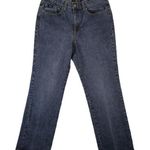 IZOD  Jeans Womens 8 Stretch Straight Leg Blue Denim Mid Rise Medium Wash Photo 0