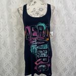 Aeropostale  Blue‎ Watercolor Tank top Size XXL NWT Photo 5