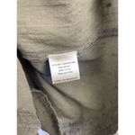 Lovestitch  Green Swiss Dot Boho Front Tie V-Neck Eyelet Long Sleeve Top Size M Photo 2