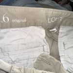 Loft tan flat front preppy size 6 minimalist vacationcore shorts Photo 2