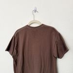 [Vinyl Icons] Brown ACDC Back in Black Studded Graphic Tee T Photo 3