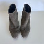 Giuseppe Zanotti  Nicky Ankle Boots Suede Side Zip Pointed Toe Photo 1