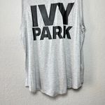 Ivy Park Tank Top Women's Size L Sleeveless Athletic Casual Gray Logo Activewear Photo 10