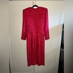 American Vintage Vintage George F Couture Pleated Formal Dress Photo 9