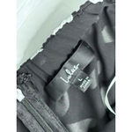 Lulus 1BR95016L Inez Tie-Front Black Polka Dot Romper LARGE Flurty Summer NWOT Photo 7