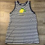 Kate Spade  New York LOOK ON THE BRIGHT SIDE Lemon + Stripe Pajama Gown Size XL Photo 0