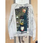 FreeCity RARE Natural History Museum 2009 Print Sweatshirt Size M Gray Size M Photo 1