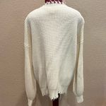 Blue Blush Blush Blush Luna Belted Cream Cardigan Photo 10