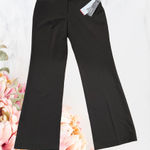 Rafaella Curvy Fit Wide Leg Chocolate Brown Dress Pants Sz 6 NWT Photo 0