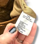 Ron Leal Chestnut Italian Genuine Leather High Waist Stitched Straight Leg Pant Brown Size 6 Photo 7