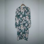 Pinkblush  M Forest Green Floral Duster Photo 6