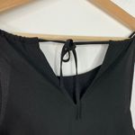 Loft Ann Taylor Black Romper Petite Small Casual Vacation Photo 3