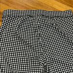 Rafaella  Black and White Checkered Capris Photo 3