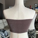 Free People NWT  OB760921 Seamless Nylon / Lace Reversible Bandeau Photo 2