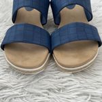 Easy Street  Womens Maryann Wedge Sandals in Denim croco size 9M Photo 5