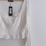 Nasty Gal Cups And Downs Square Neck Crop Top Photo 5