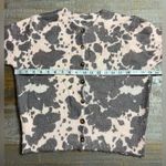 Missguided  Cozy Cow Print Cropped Button Up Cardigan Photo 5