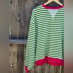 We The Free Free People  Classic Striped Oversized Sweater Photo 5