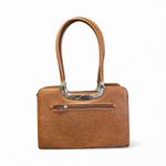 Tan Vegan Leather Handbag Photo 1