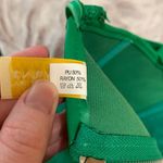 KIMRING Corset Top Lace Up Bustier Lace Trim‎ Green Party Top Fairy Size Large Photo 6