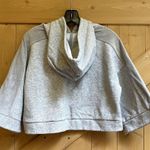 Puma  Xtreme Cropped Grey Athletic Hoodie Size Small Photo 2
