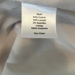 Talbots Women Petite Jacket Long Sleeve Stretch Cream Classic Career Blazer Photo 10