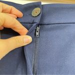 J.Crew Navy Blue Womens Slim Fit Trouser Dress Pants Women 4 Ankle Length Career Photo 4