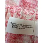 ZARA NEW  Womens Pink White Floral Collar 3/4 Sleeve A-Line Mini Shirt Dress XL Photo 5