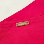 Cult Gaia  Lucienne Linen Blend One Shoulder Cut Out Twist Mini Dress Pink Small Photo 6