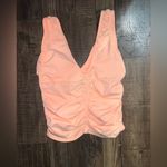 Free People Movement  RUCHED CAMI - MORNING BURST boho spring active $60 Photo 3