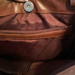 East West Leather Fringe Bag Brown Photo 10