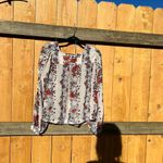 Fun & Flirt  peasant top‎ size small Photo 6