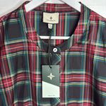 TUCKERNUCK Highland Tartan Royal Shirt Dress New with Tag W1518 Sz XXL Black Photo 6