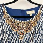 Anthropologie Moulinette Soeurs Mulberry Road Wooden Sheath Bead Dress Size 4P Photo 4