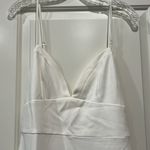 Lulus Lulu’s dress NWT made with love Low Cut V-neck umpire waistline zipper back Photo 2