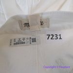 Madewell New!  The Emmett Wide-Leg Crop Jean: tile white Welt Pocket , size 20‎ Photo 11