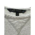 Pact  Organic Women's Sweatshirt Size Small Crew Neck Heather Gray Classic‎ #N6-5 Photo 1