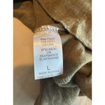 Chaser Womens Blouse Shirt Sz Large Linen Blend Cold Shoulder Rock Punk Edgy Y2k Photo 10