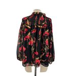 Yumi Kim  Ruby Romance‎ Stanton ST Top Black Red Floral Size Medium Photo 5
